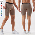 2024 New Outdoor Running Quick Drying Tight Shorts for Men and Women Sports Fitness Capris Elastic Basketball Training Shorts