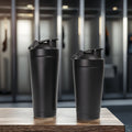 Wholesale 25oz Double Wall Insulated Stainless Steel 304 Gym Sport Tumbler 600ml Protein Shaker Bottle Eco-Friendly Tea Infuser