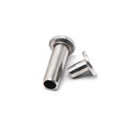 China Wholesale High Quality 304 Stainless Steel Flat Head Rivet Male and Female Rivets for Belts Crafts Fasteners