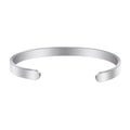 China Manufacturer's New Open Stainless Steel Fashion Bracelet Bangle and Stylish