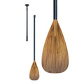 King Paddle New Adjustable Fiberglass Wood Grain SUP Paddle With Nylon Blade MegaBDM