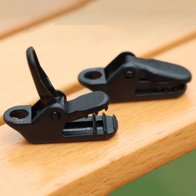 Plastic Tent Canopy Clip Awning Tarp Clamp Camping Survival Emergency Outdoor Tool