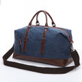 High Quality Large Capacity Men's Travel Luggage Trolley Set Solid Color Canvas Factory Direct Factory Price Suitcase Duffel Bag
