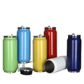 Custom Print Blank Stainless Steel 12 oz 17 oz Cola Can Shape Vacuum Bottle 350 ml 500 ml Cup