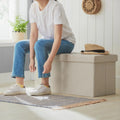Ottomans Multifunctional Footrest Storage Ottoman Upholstered Step Stool Seat