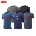 Custom Private Logo Fitness Gym Wear Sports Apparel Plain Blank Breathable Quick-Dry Men T Shirt