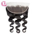 CLJhair 13x4 HD Transparent Lace Frontal Closure Remy Grade Body Wave Brazilian Human Hair