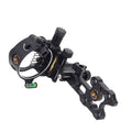 Archery 7pin Bow Sight Compound Bow Black Sights Aluminum Adjustable Bow Sight Hunting Accessories
