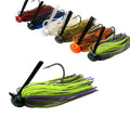 12G/15G/16G Chatter Bait Fishing Lure Buzzbait Spinner Bait for Bass Pike Walleye PVC and Metal for River and Lake Fishing