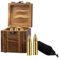 All Kinds Size Bullet Shaped Metal Whiskey Stones Bar Accessories for Chilling Whiskey