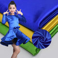 Factory Direct 90% Polyester 10% Spandex Two-Way Stretch Satin Bikini Fabric for Swimwear and Dresses Cheap Price!