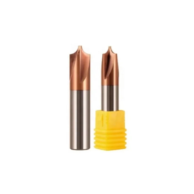 4 Flute R End Mill Internal R Chamfering Milling Cutter Carbide Inner Corner Radius End Mill CNC Milling Cutter Tool