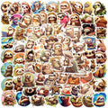 100PCS Funny Cute Tropical Animals Sloth Bradypod Sticker