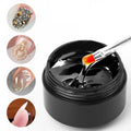 4 in 1 Multi-Function DIY Nail Design UV Gel Building Gel and Rhinestones for Nail Extension French Style with LED Lamp Source