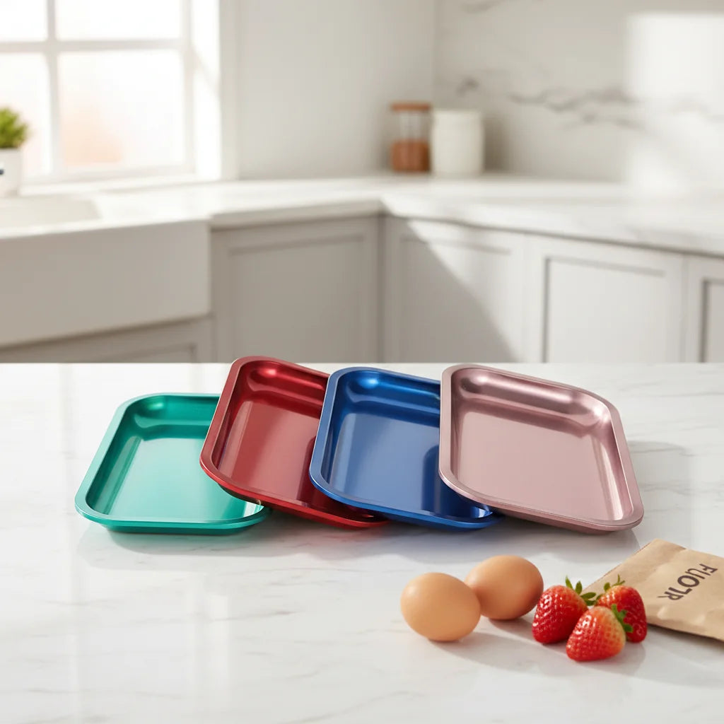 Metal Trays Tobacco Accessories Custom Rolling Tray with Lids Tin Rolling Trays