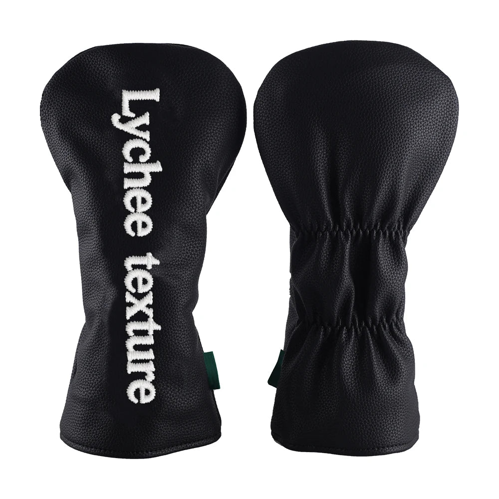 Lychee Texture Different Texture Golf Driver Headcover Golf Driver Head Cover