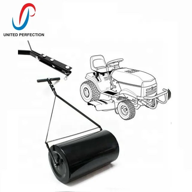 Cheap Factory Combination Push Tow Water/sand Filled Gardening Tools Steel/metal Rollers Grass Roller Rolling With 75L