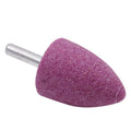 6*30*40mm Red Corundum Conical Abrasive Mounted Grinding Wheel Stone Grinding Head OEM for Metal Rust Removal Polishing Wheel
