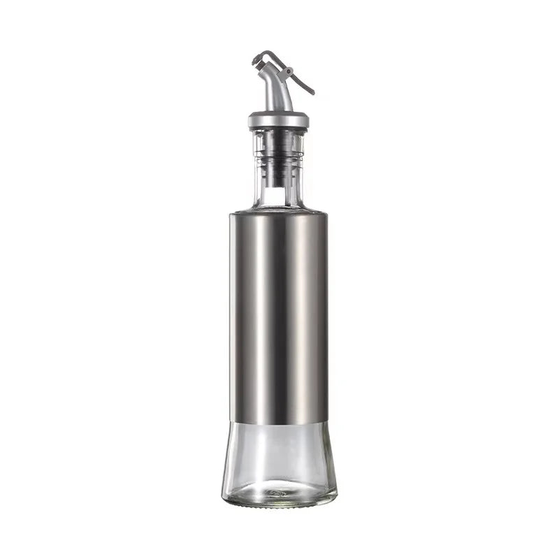 Hot Selling Olive Oil Bottle Kitchen Household Vinegar and Oil Dropping Bottle 250ml 350ml 500ml Glass Bottle for Oil Wholesales