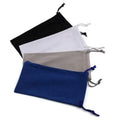 2024 Qmoon High Quality Sunglasses Bag Microfiber Pouch Custom Sunglass Bag Black Sunglasses Pouch Eyeglasses Bag