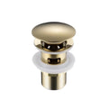 Modern Design Chrome Gold Brass Sink Basin Waste Drain Pop-up Drainer Overflow Factory Direct Bathroom Fitting Drainers