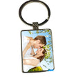 YIWU Factory JSK-04 Square Shape New Style Key Chain Sublimation Blank Metal Key Chains for Promotion/Christmas Gifts