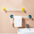 Anthropologie Free Standing Outdoor Poolside Suction Towel Rack Stand Wall Mount Floor Freestanding Towel Plastic Garage Bag
