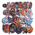 Hot Sales Sports Animal Iron on Embroidery Patches for Clothes DIY Fusible Patches Wholesale Custom Embroidery Patch