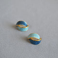 2026 New Designs Stud Earrings for Women Morandi Oil Painting Tones Drop Design for Weddings and Engagements