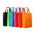 Custom Logo Eco Supermarket Shopping Thermopress Stereoscopic Tote Non Woven Bag With Foldable Pouch