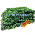 Jungle Boxwood Hedge Wall Panels Eco-friendly Plastic Plants Faux Artificial Plant Grass Wall Anti-uv External Grass Wall Green