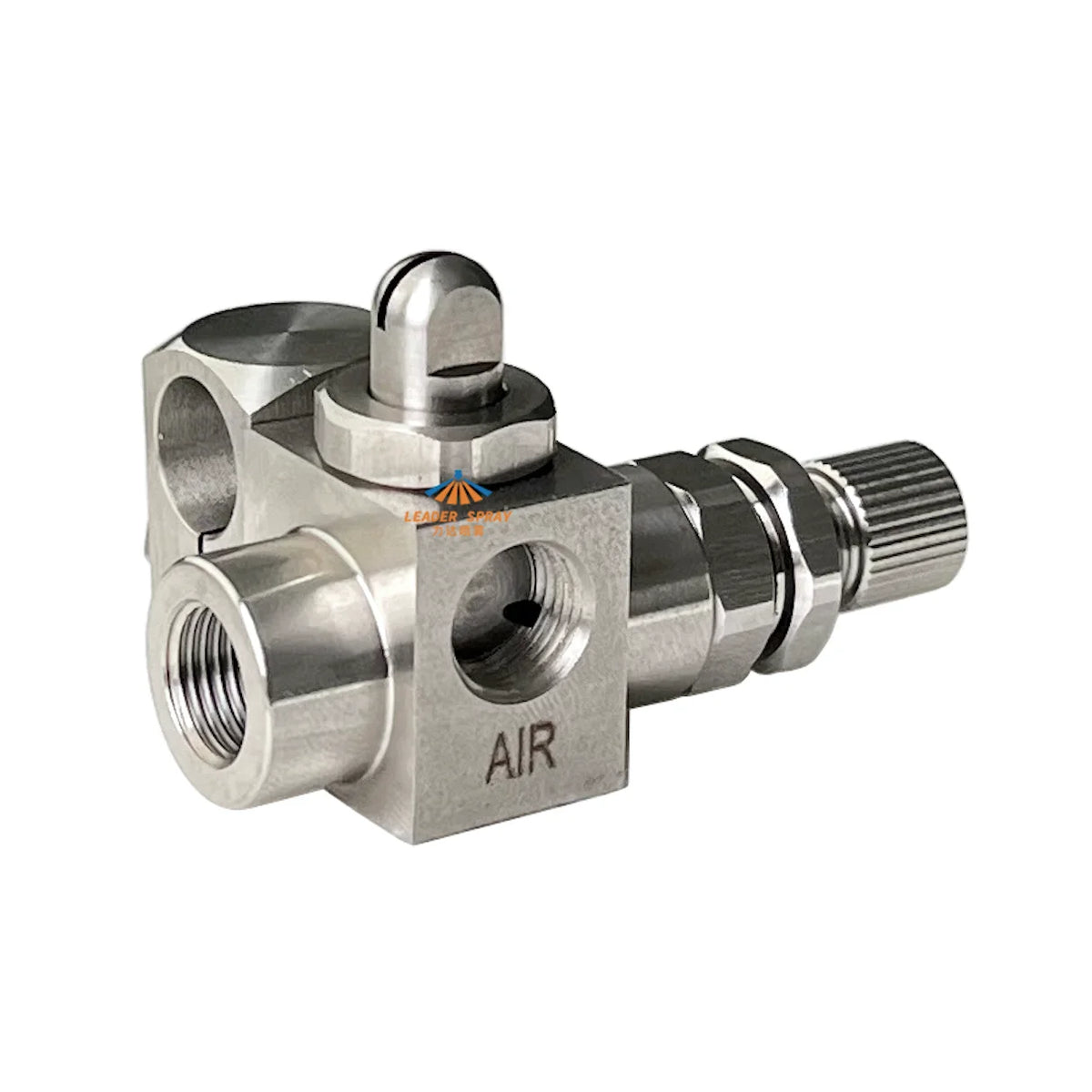 Fog/Mist Spray Atomizer Air Nozzle Mini ST-7 Fogjet 1/8 F Siphon Liquid Air Mixing Anti-Drip/Adjustable Atomizing Nozzle MegaBDM