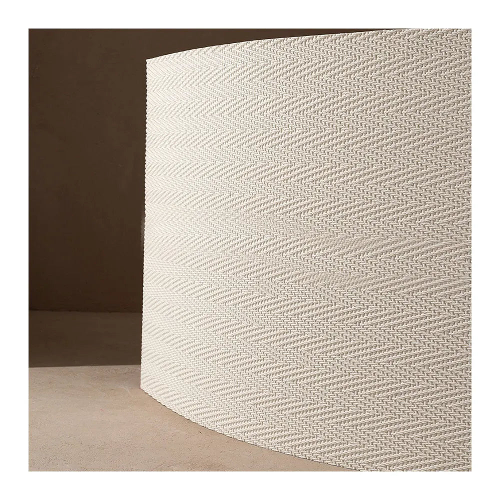 RCL Lightweight Facade Decoration Hemp Woven Texture Mcm Flexible Stone Soft Wall Tile for Hotel Villa Project