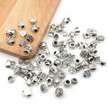 Mixed Batch Metal Keychain Accessories DIY Bracelet Necklace Large Hole Bead Jewelry Accessories