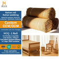 Washable Rattan Cane Woven Best Quality Webbing Rotin Roll Beautiful Best Price Rattan Roll for Export