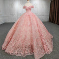 9946 Elegant Embroider Flowers Short Sleeves Off the Shoulder Evening Gowns Long Dress