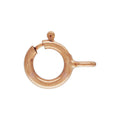 Hot Sale Rose Gold Spring Clasp for Jewelry Making Gold Filled Clasp