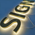 Koncept Customized Business Signs Storefront Led Letters Sign Illuminated Company Logo Outdoor 3D Letter Custom Sign