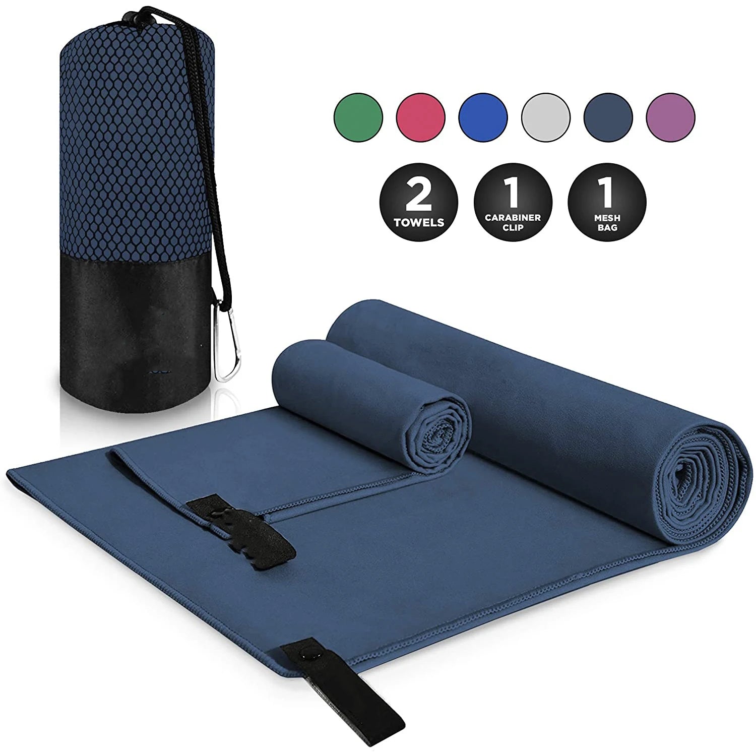 Custom Logo Dry Fit Workout Small Size Sand Free Microfiber Fitness Hand Gym Sport Towel Key Pocket Sand Free Custom Polyester