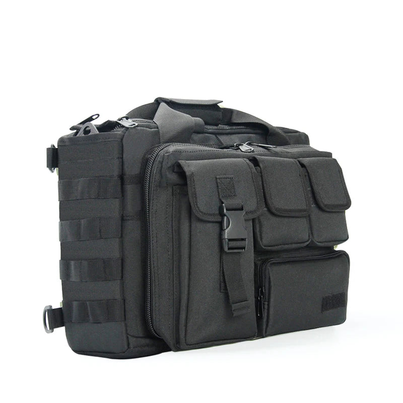Best Black Waterproof Men's Edc Tactical Sling Backpack with Single One Shoulder Strap