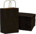 Black Paper Bags with Handles Bulk for Shopping Bag Paper