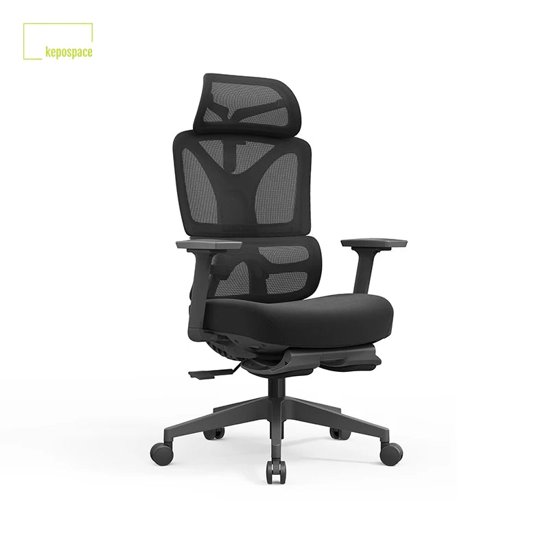 Sillas De Oficina Executive Black Mesh Ergonomic Office Chair High-end Computer High Back Chair Office Boss Mesh Chair