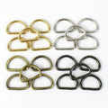 MeeTee BF073 13mm Luggage Hardware Accessories DIY Handmade Bag Connective Fittings Shoulder Bag Strap Alloy D Ring Buckle