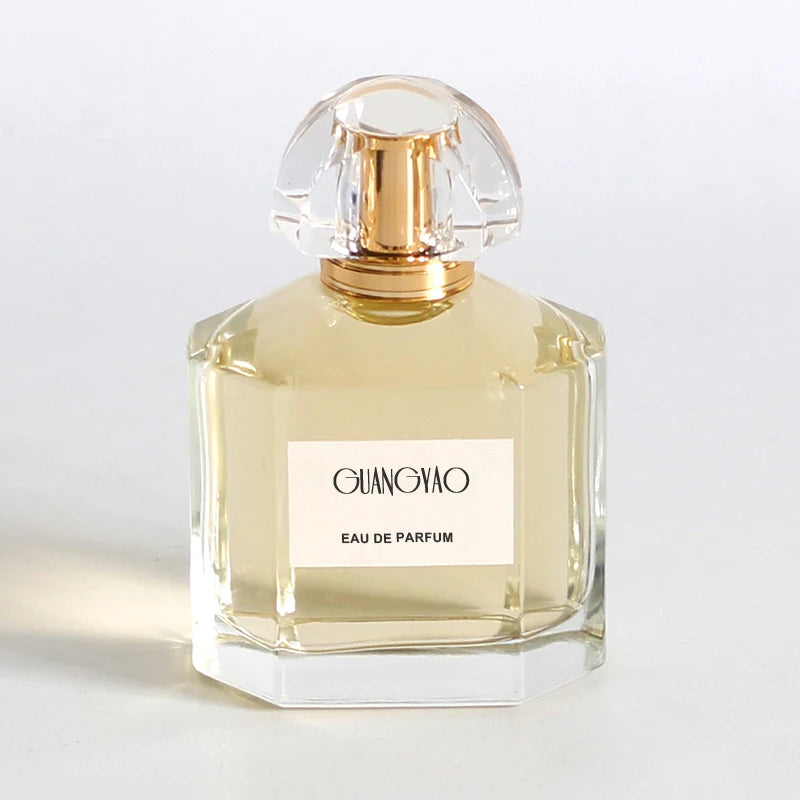 Wholesale Rectangle Parfum Bottles Custom logo 30ml 50ml 100ml Flat Shoulder Rectangle Empty Glass Perfume Bottle