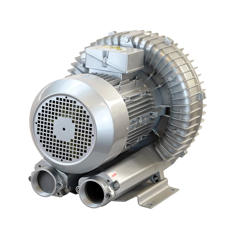 JQT4000 4.0kw Turbo Blower Medical Vacuum Pump 3phase 5hp Ring Blower Industrial Vacuum Blower