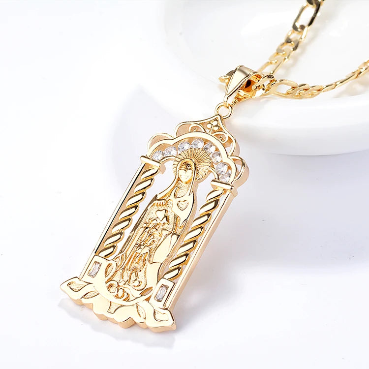Gift Items Wholesale Cheap Plated Gold Hiphop Jewelry Angel Pendant