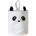 Large Capacity Eco-Friendly Rectangle CoCo Cotton Canvas Brass Multifunction Toy Storage Bucket Organizer Bag for Kids Baby