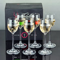 Wholesale Elegant White Wine Liqueur Glass Creative Tall Crystal Glass Spirit Home Bar Shot Glass