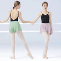 Women Dance Shorts Adult Double Layer Soft Mesh Culottes