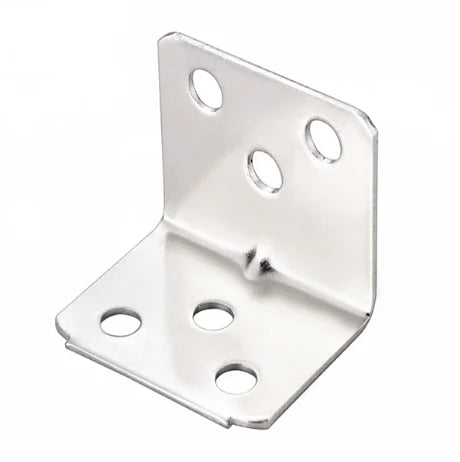 Steel Right Angle Corner Code L-shaped Corner Brace Fixed Connector for Furniture Chair Cabinet Wardrobe